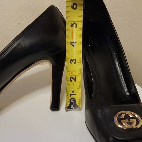 Gucci Web Accent Interlocking GG pumps - Picture 6 of 9